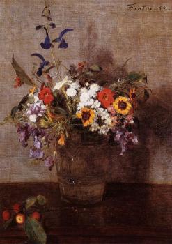 Henri Fantin-Latour : Diverse Flowers